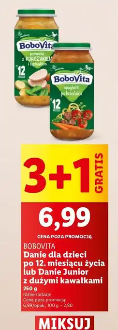 Lidl Spaghetti po bolońsku Bobovita oferta