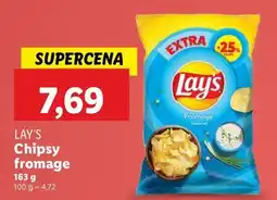 Lidl Chipsy fromage Lay's oferta