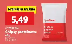 Lidl Chipsy proteinowe paprika Gymbeam oferta