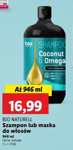 Lidl Szampon do włosów Bio Naturell Coconut & Omega oferta