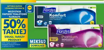 Lidl Papier toaletowy premium Floralys oferta