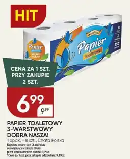 Chata Polska Papier toaletowy 3-warstwowy dobra nasza! chata polska oferta