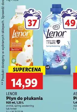 Lidl Płyn do płukania spring awakening Lenor oferta