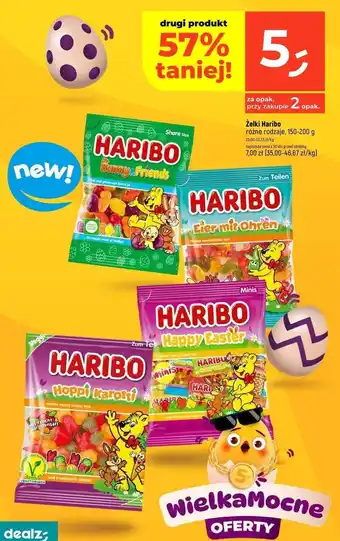 Dealz Żelki Haribo Hoppi Karotti oferta