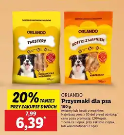 Lidl Kostki z wapniem Orlando oferta