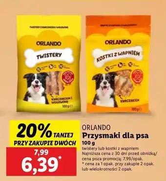 Lidl Kostki z wapniem Orlando oferta