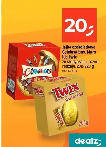 Dealz Jajko czekoladowe Mars Minis oferta