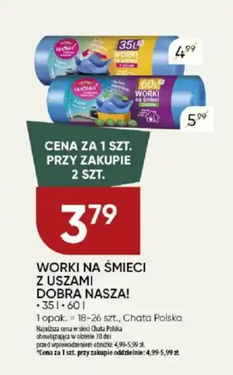 Chata Polska Worki na śmieci z uszami dobra nasza! chata polska oferta