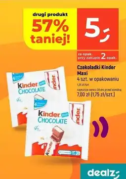 Dealz Czekoladki Kinder Chocolate oferta