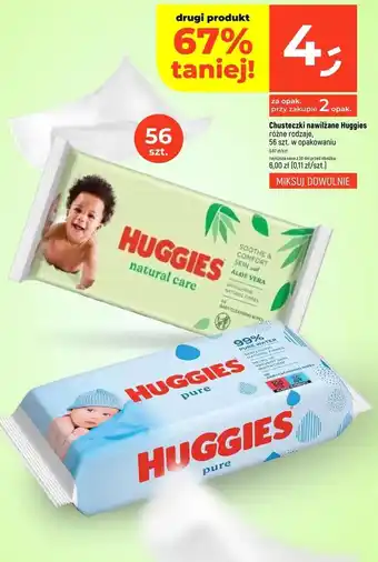 Dealz Chusteczki nawilżane Huggies Pure oferta