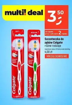 Dealz Szczoteczka do zębów medium Colgate Classic Deep Clean oferta