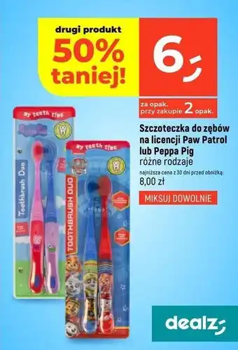 Dealz Szczoteczka do zębów psi patrol oferta