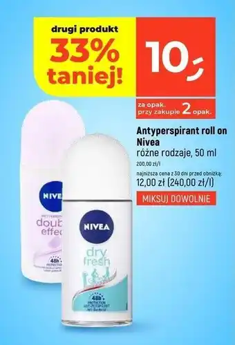 Dealz Antyperspirant Nivea Double Effect oferta