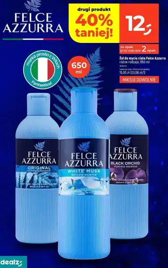 Dealz Żel do kąpieli black orchid Felce Azzurra oferta