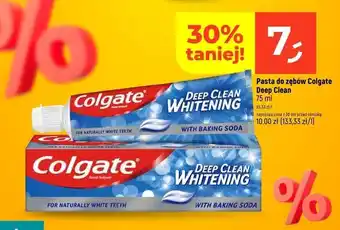 Dealz Pasta do zębów whitening Colgate Deep Clean oferta