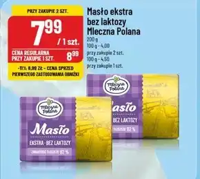 Polomarket Masło bez laktozy Mleczna Polana oferta