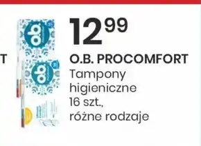 Sekret Urody O.B. ProComfort Super Tampony 16 sztuk oferta