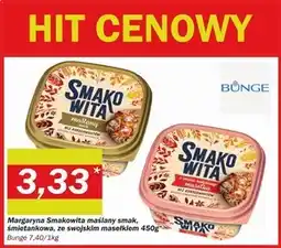 Społem Smakowita Margaryna maślany smak 450 g oferta