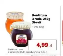 Torimpex Stovit Konfitura z wiśni 250 g oferta