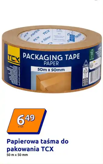 Action Papierowa taśma do pakowania TCX oferta