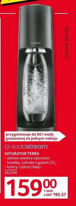 Selgros Saturator do wody Sodastream oferta