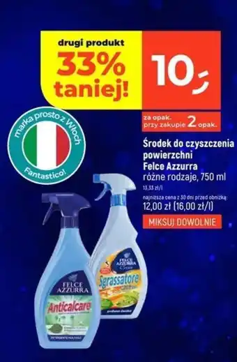 Dealz Środek do czyszczenia powierzchni Felce Azzurra oferta