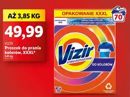 Lidl Proszek do prania Vizir oferta