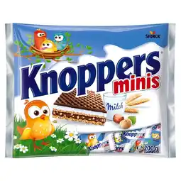 Selgros Knoppers Minis Wafelek nadziewany 200 g oferta