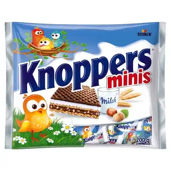 Selgros Knoppers Minis Wafelek nadziewany 200 g oferta