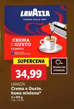 Lidl Kawa mielona Lavazza oferta