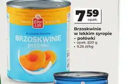 Odido Brzoskwinie w syropie Fine life oferta