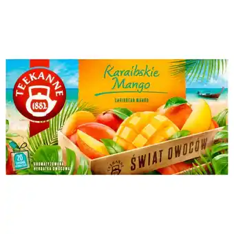 Odido Teekanne Świat Owoców Aromatyzowana herbatka owocowa karaibskie mango 45 g (20 x 2,25 g) oferta