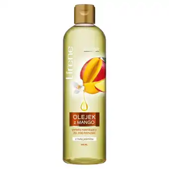 SuperPharm Lirene Głęboko nawilżający żel pod prysznic olejek z mango z nutą jaśminu 400 ml oferta