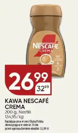 Chata Polska Kawa nescafé crema Nestlé oferta