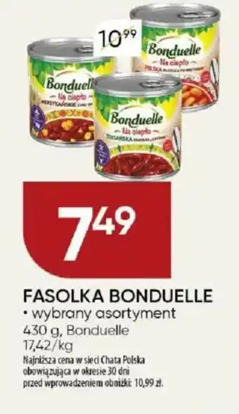 Chata Polska Fasolka bonduelle oferta