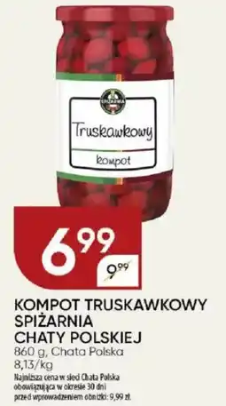 Chata Polska Kompot truskawkowy spiżarnia chaty polskiej oferta