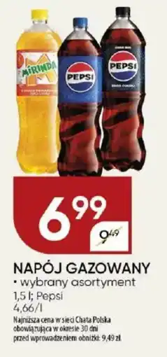 Chata Polska Napój gazowany pepsi oferta