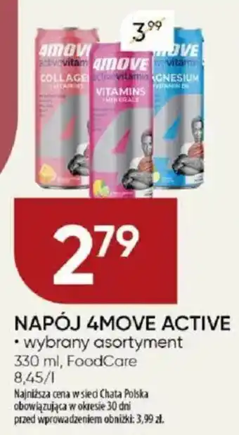 Chata Polska Napój 4move active foodcare oferta