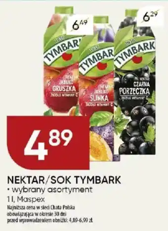 Chata Polska Nektar/sok tymbark maspex oferta