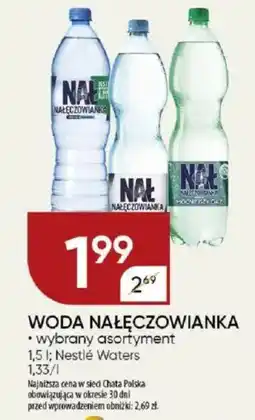 Chata Polska Woda nałęczowianka nestlé waters oferta