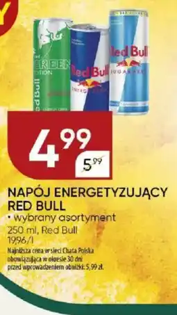 Chata Polska Napój energetyzujący red bull oferta