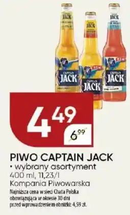 Chata Polska Piwo captain jack Kompania Piwowarska oferta