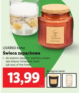 Lidl Swieca zapachowa Livarno Home oferta