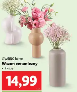 Lidl Wazon ceramiczny Livarno Home oferta