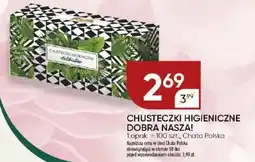 Chata Polska Chusteczki higieniczne dobra nasza! chata polska oferta