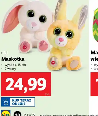 Lidl Maskotka nici oferta