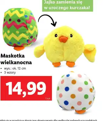 Lidl Maskotka wielkanocna oferta