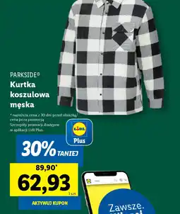 Lidl Kurtka koszulowa męska Parkside oferta