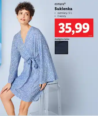 Lidl Sukienka esmara oferta