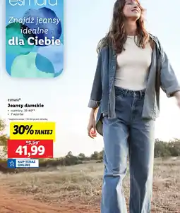 Lidl Jeansy damskie Esmera oferta